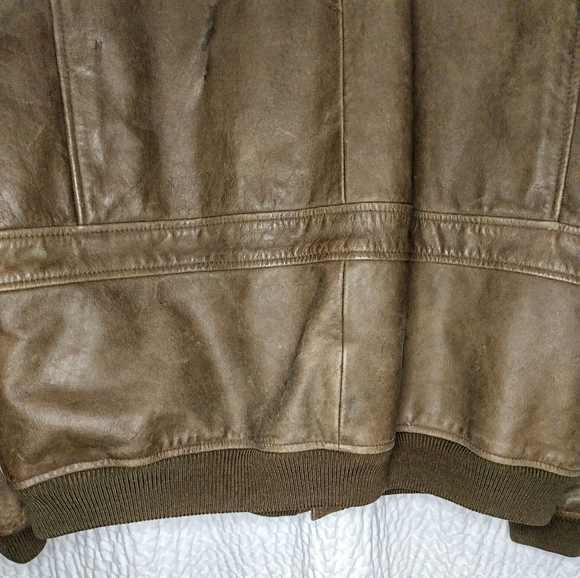 Durkee's Express | Vintage Buffalo Leather Jacket - Picture 8 of 14